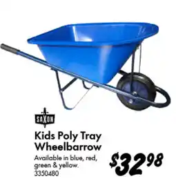 Bunnings Kids Poly Tray Wheelbarrow offer