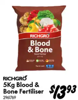 Bunnings Blood & Bone Fertiliser offer