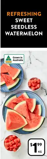 Foodworks Seedless Watermelon offer