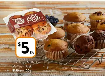 Foodworks The Happy Muffin Co. Muffins offer