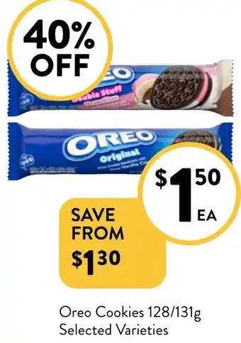 Foodworks Oreo Cookies offer