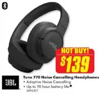 The Good Guys Tune 770 Noise Cancelling Headphones offer