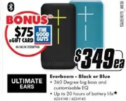 The Good Guys Everboom - Black or Blue offer