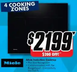 The Good Guys 60cm Induction Cooktop offer