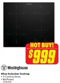 The Good Guys 60cm Induction Cooktop offer