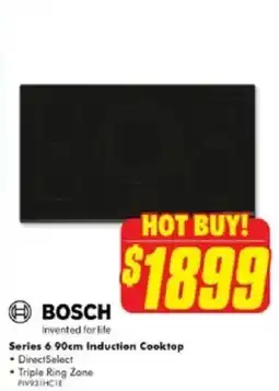 The Good Guys Series 6 90cm Induction Cooktop offer