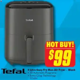 The Good Guys Easy Fry Max Air Fryer - Black offer