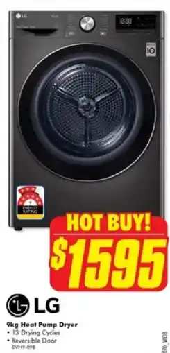 The Good Guys Heat Pump Dryer offer