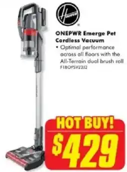 The Good Guys ONEPWR Emerge Pet Cordless Vacuum offer