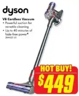 The Good Guys V8 Cordless Vacuum offer