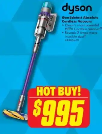 The Good Guys Gen5detect Absolute Cordless Vacuum offer