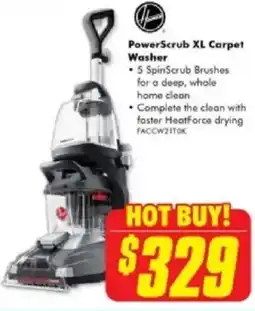 The Good Guys PowerScrub XL Carpet Washer offer