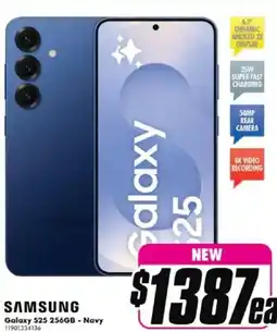 The Good Guys Galaxy S25 256GB - Navy offer