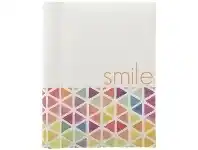 Officeworks Lifestyle Brands Spiral Photo Album 360 Capacity 4 x 6" Smile offer