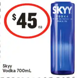 IGA Liquor Skyy Vodka offer