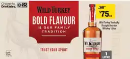 Liquorland Wild Turkey Kentucky Straight Bourbon Whiskey offer