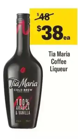 Liquorland Tia Maria Coffee Liqueur offer