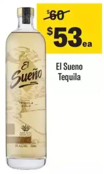 Liquorland El Sueno Tequila offer