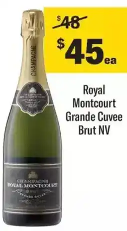 Liquorland Royal Montcourt Grande Cuvee Brut NV offer