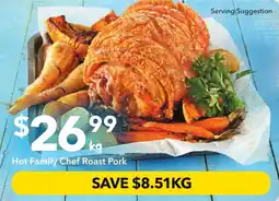 Ritchies Hot Family Chef Roast Pork offer