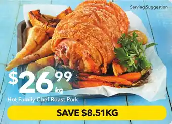 Ritchies Hot Family Chef Roast Pork offer