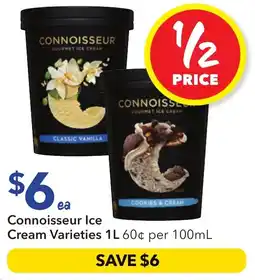 Ritchies Connoisseur Ice Cream Varieties offer