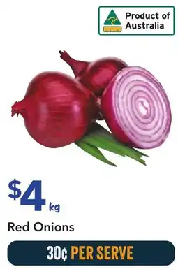 Ritchies Red Onions offer