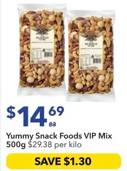 Ritchies Yummy Snack Foods VIP Mix offer