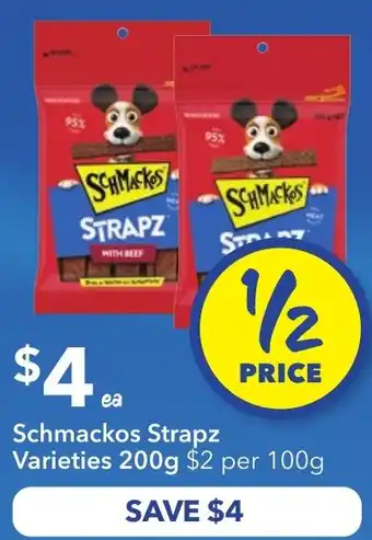 Ritchies Schmackos Strapz Varieties offer