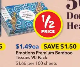 Ritchies Emotions Premium Bamboo Tissues offer