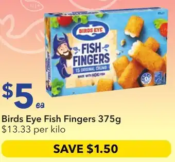 Ritchies Birds Eye Fish Fingers offer