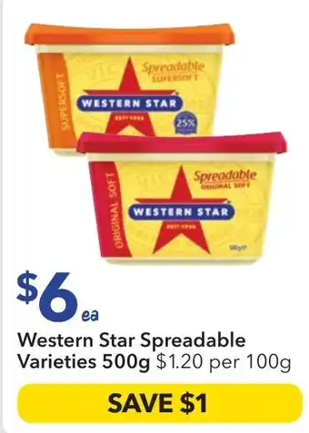 Ritchies Western Star Spreadable Varieties offer