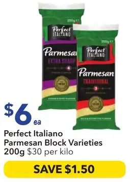 Ritchies Perfect Italiano Parmesan Block Varieties offer