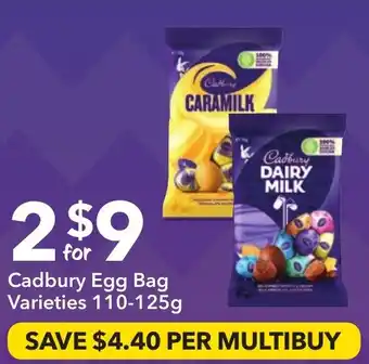 Ritchies Cadbury Egg Bag Varieties offer