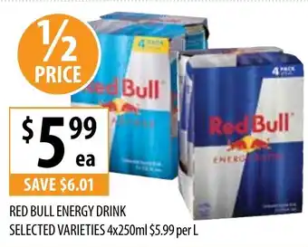 Supabarn RED BULL ENERGY DRINK offer