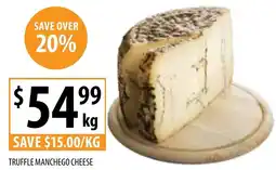 Supabarn Truffle manchego cheese offer