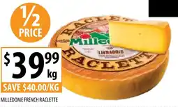 Supabarn Milledome french raclette offer