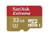 Officeworks SanDisk 32GB Extreme microSDHC Memory Card offer