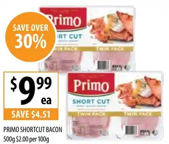 Supabarn Primo shortcut bacon offer