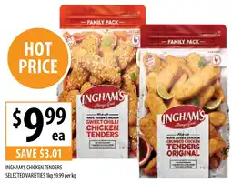 Supabarn INGHAM'S CHICKEN TENDERS offer