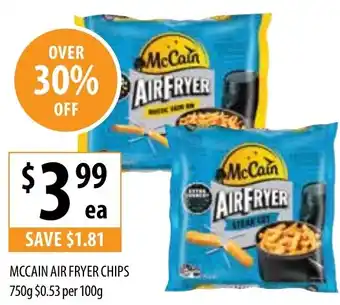 Supabarn MCCAIN AIR FRYER CHIPS offer