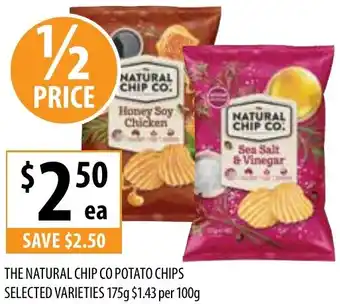 Supabarn THE NATURAL CHIP CO POTATO CHIPS offer