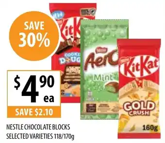 Supabarn NESTLE CHOCOLATE BLOCKS offer