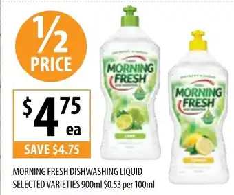 Supabarn MORNING FRESH DISHWASHING LIQUID offer