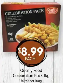 Spudshed Quality Food Celebration Pack offer