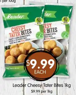 Spudshed Leader Cheesy Tater Bites offer