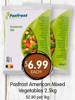 Spudshed Pasfrost American Mixed Vegetables offer