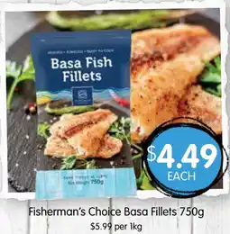 Spudshed Fisherman's Choice Basa Fillets offer