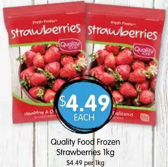 Spudshed Quality Food Frozen Strawberries offer