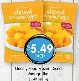 Spudshed Quality Food Frozen Diced Mango offer